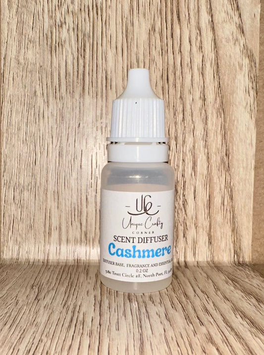 Cashmere Diffuser Refill with Essential or Fragrance oil. All Natural. Long Lasting air freshener.