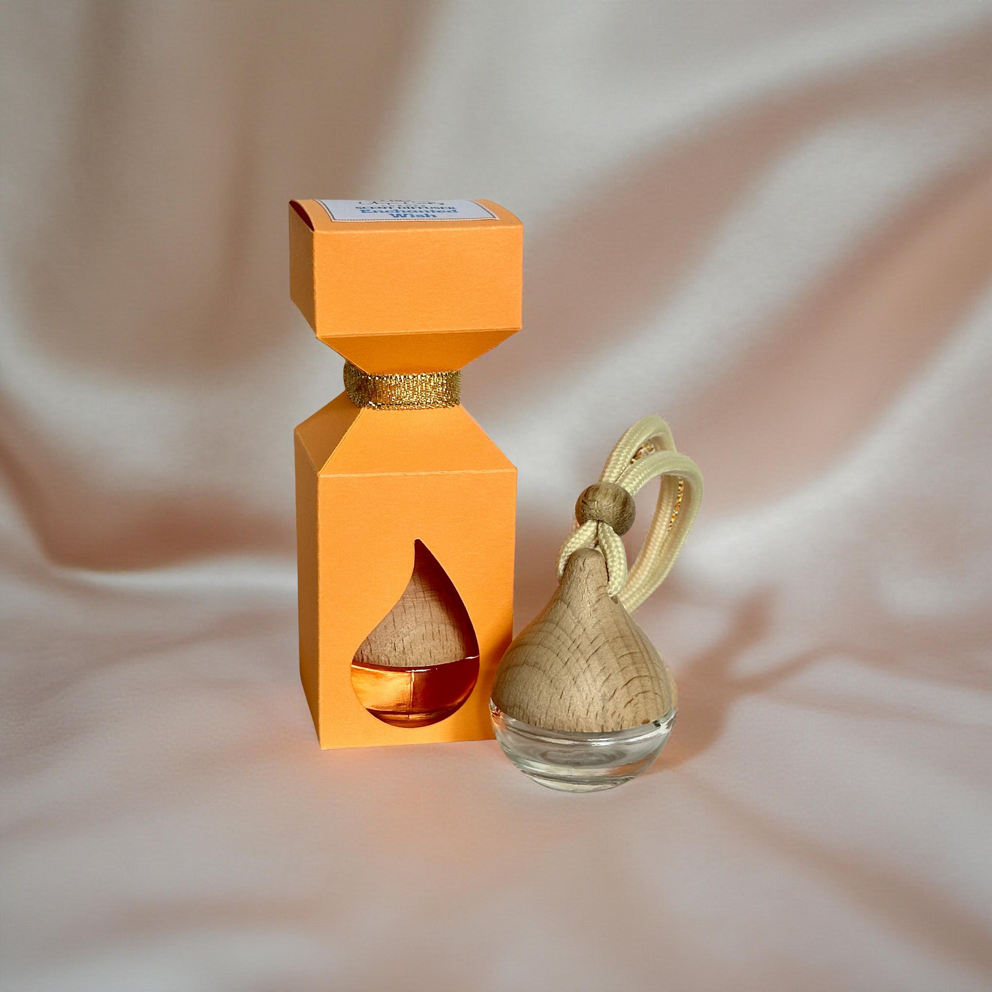 Enchanted Wish  Hanging Diffuser with Essential or Fragrance oil. All Natural. Long Lasting air freshener.