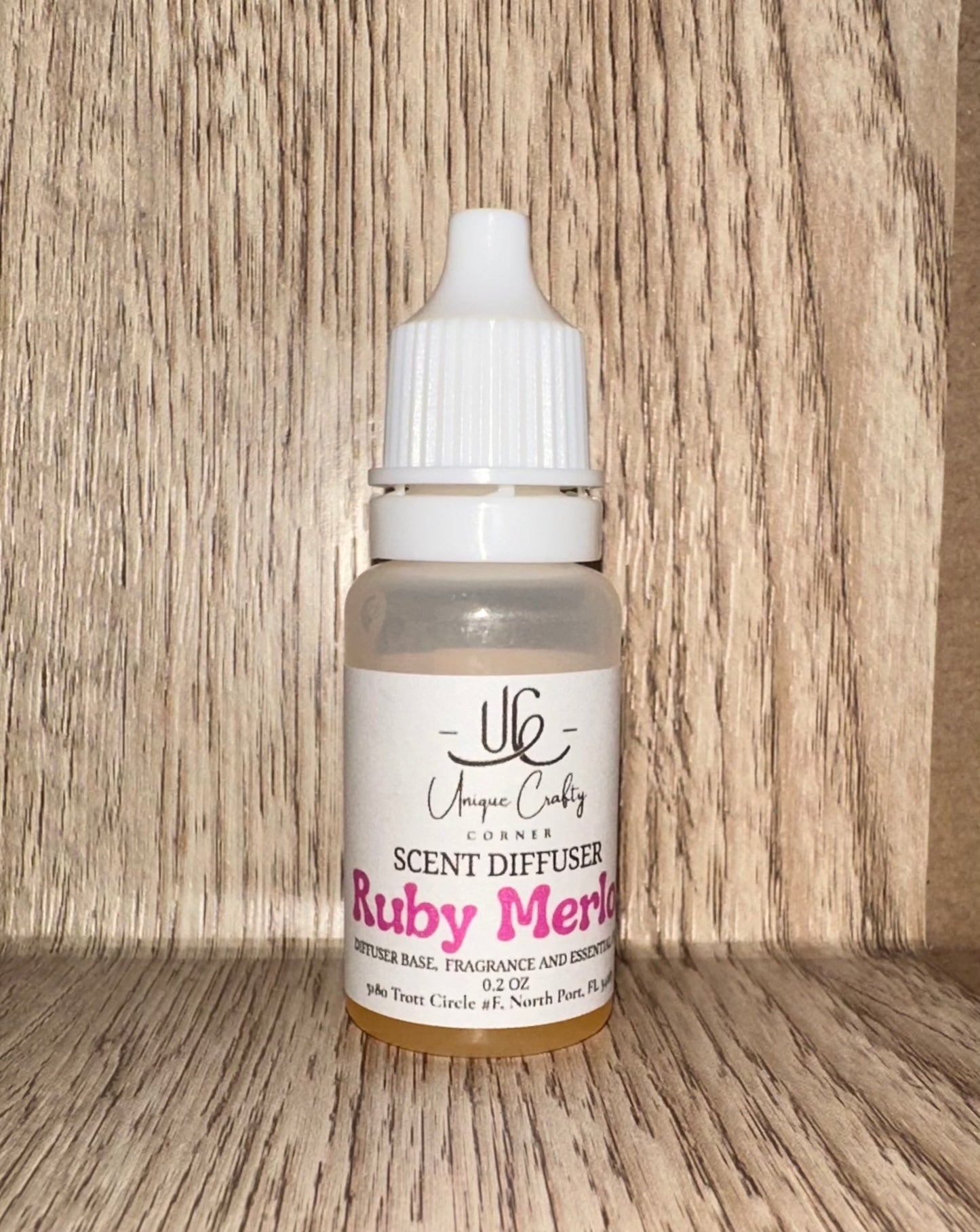 Ruby Merlot Diffuser Refill with Essential or Fragrance oil. All Natural. Long Lasting air freshener.