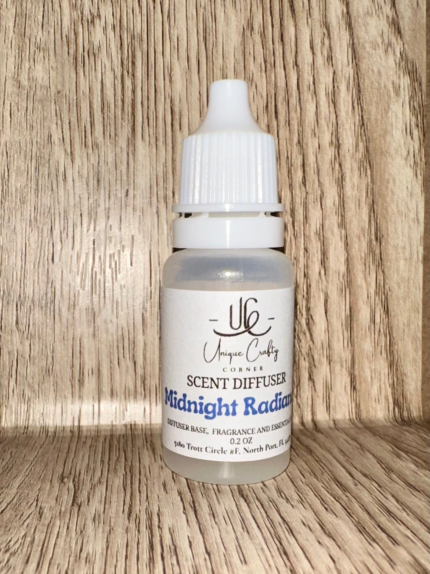 Midnight Radiance Diffuser Refill with Essential or Fragrance oil. All Natural. Long Lasting air freshener.