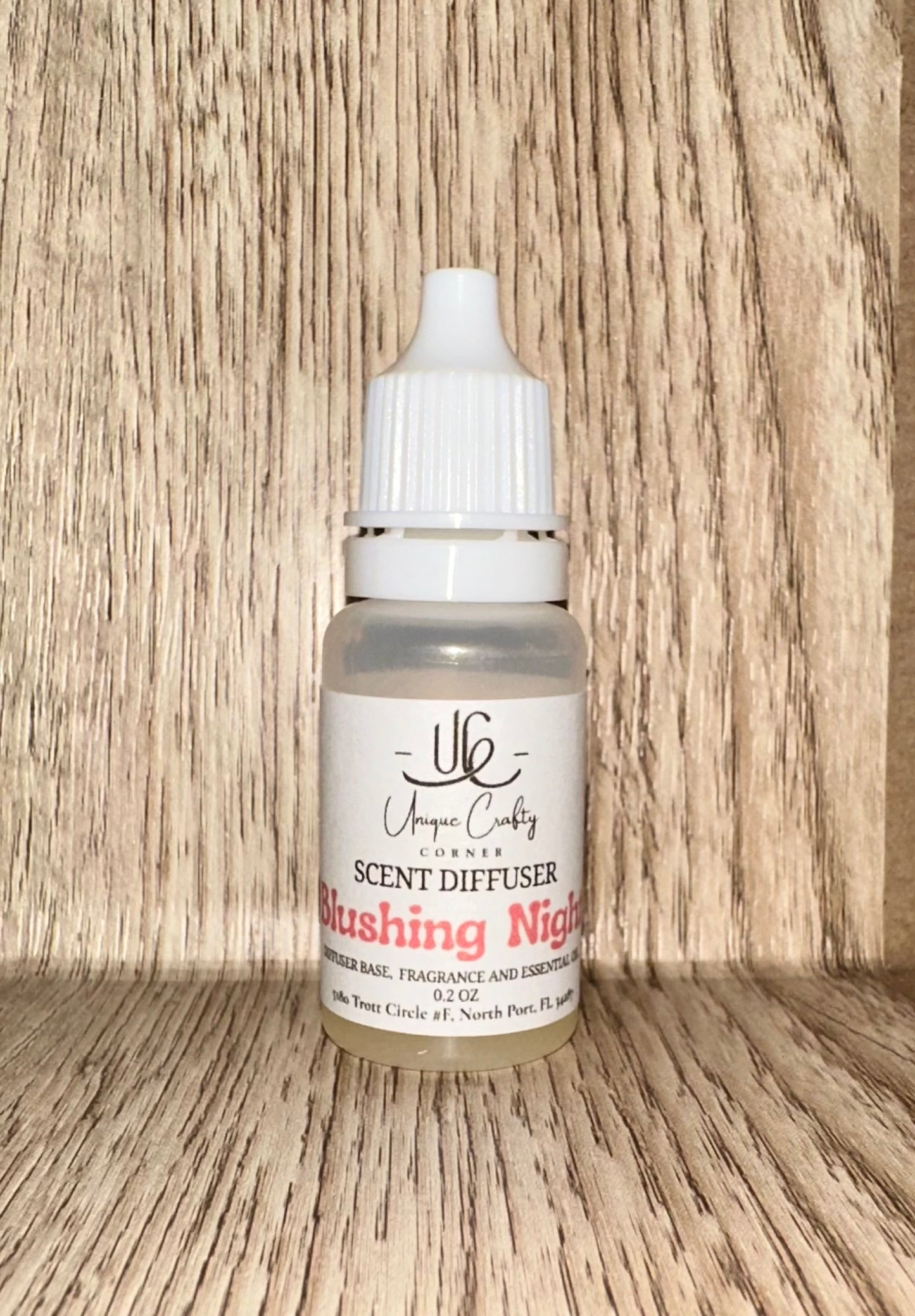 Blushing Night Diffuser Refill with Essential or Fragrance oil. All Natural. Long Lasting air freshener.