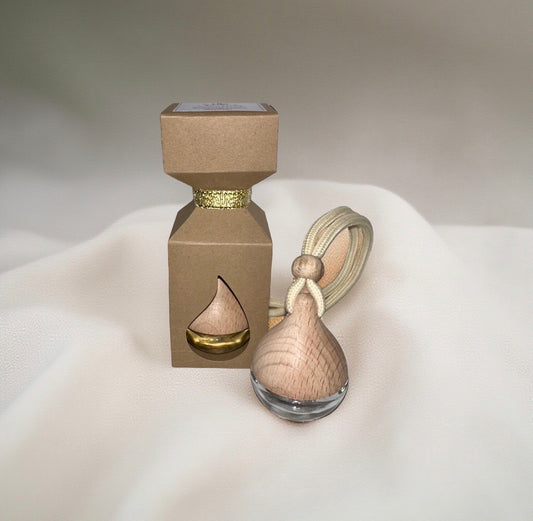 Sandalwood Amber Diffuser with Essential or Fragrance oil. All Natural. Long Lasting air freshener.