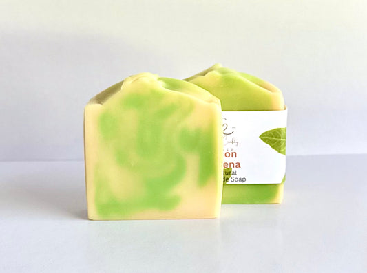 Lemon Verbena Soap Bar All Natural Artisan Handmade Handcrafted Soap.