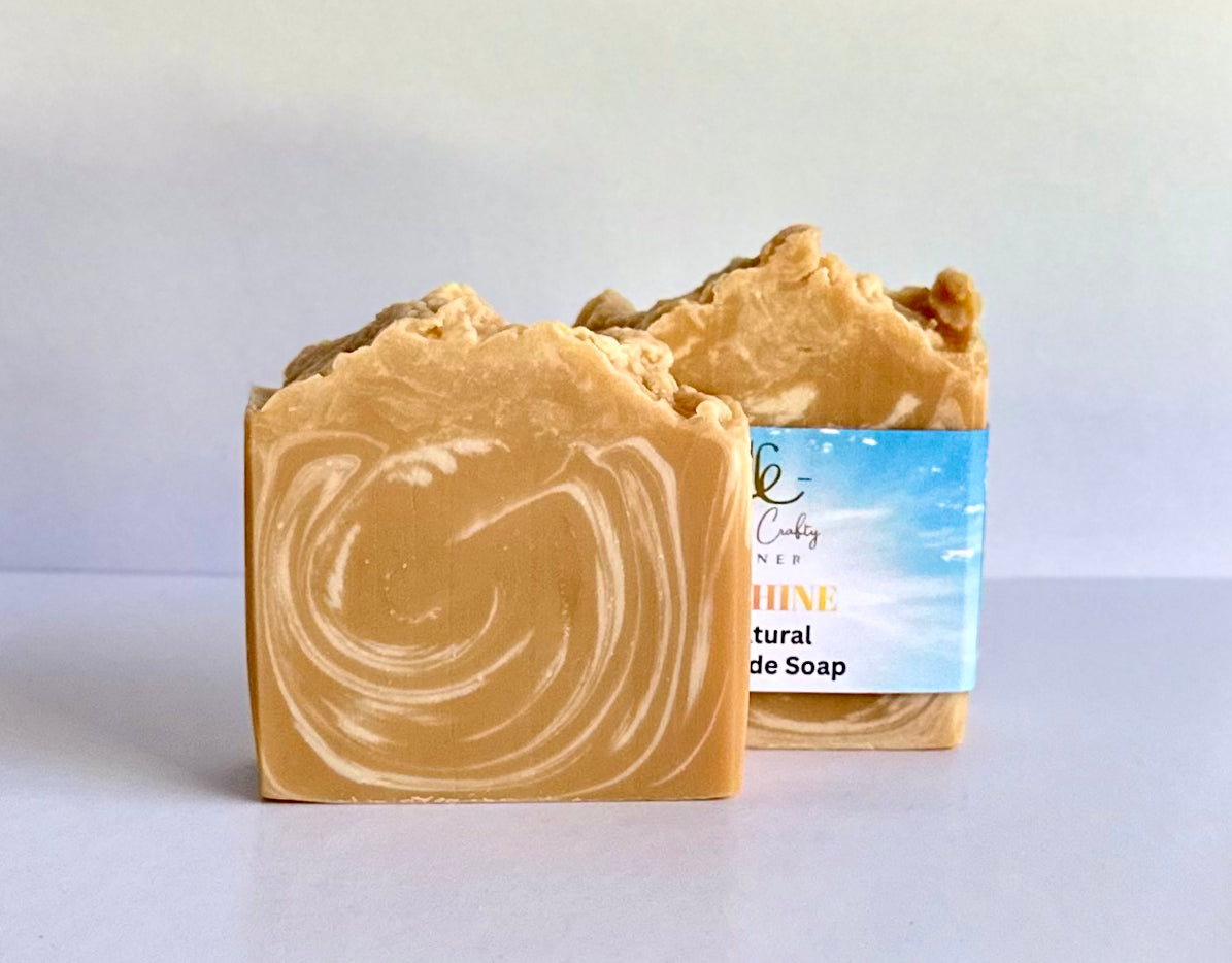 Sunshine Soap Bar All Natural Artisan Handmade Handcrafted Soap.