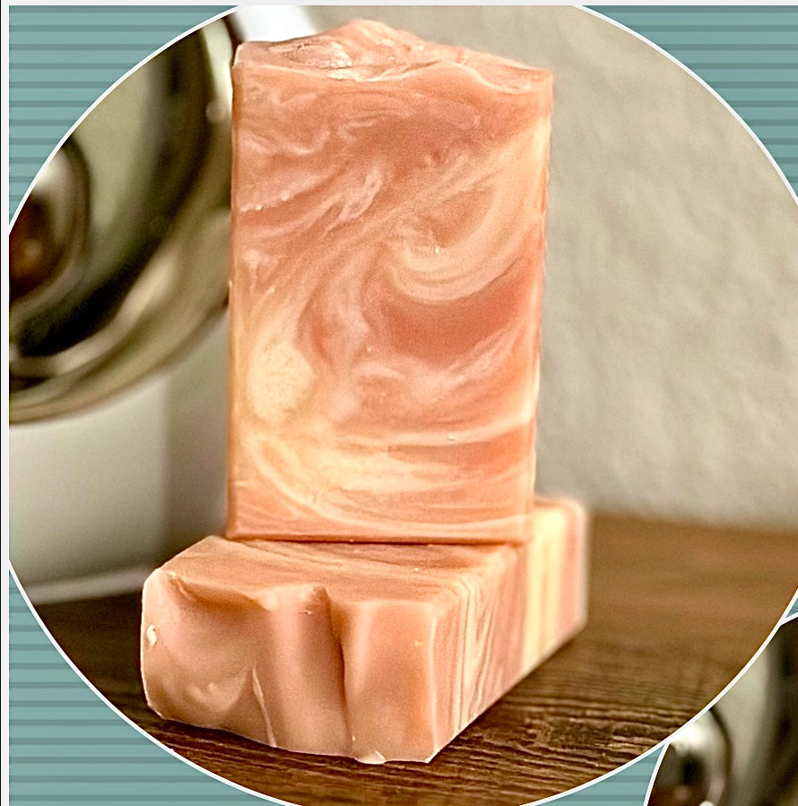 Sandalwood Musk Artisan Soap Bar All Natural Handmade Handcrafted Soap.