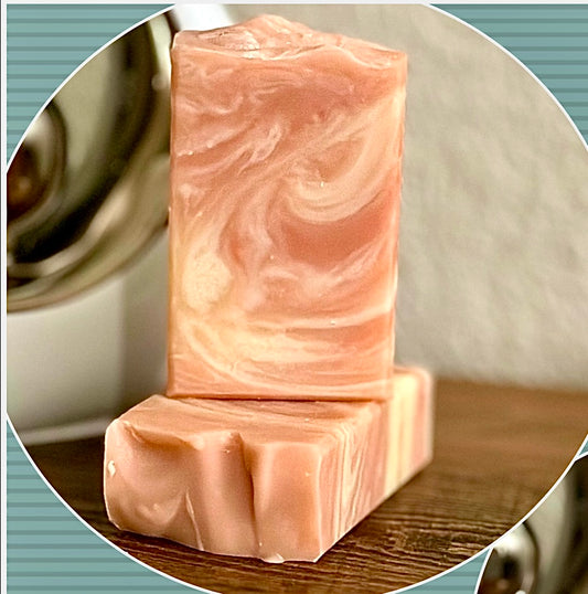 Sandalwood Musk Artisan Soap Bar All Natural Handmade Handcrafted Soap.