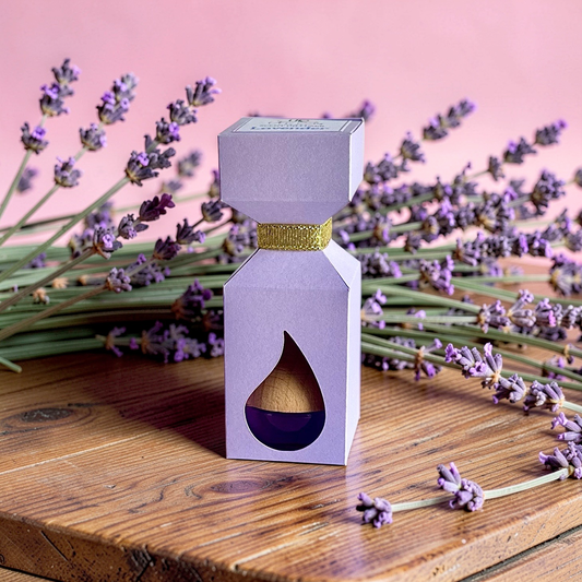 Lavender Diffuser with Essential or Fragrance oil. All Natural.  Long Lasting air freshener.