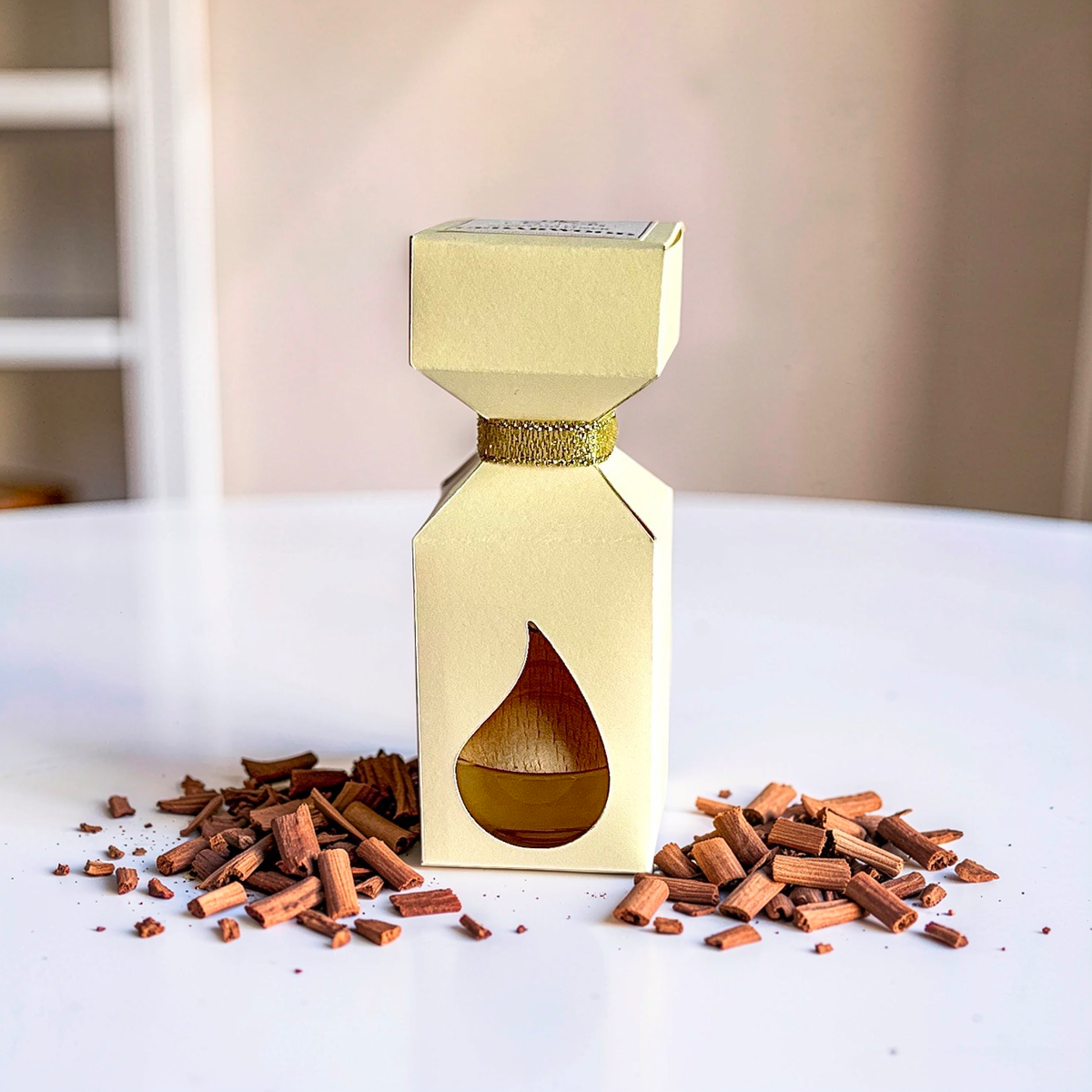 Cedarwood Car Diffuser with Essential or Fragrance oil. All Natural. Long Lasting air freshener.