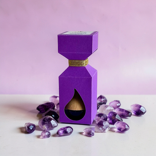 Amethyst Royale Car Diffuser with Essential or Fragrance oil. All Natural. Long Lasting air freshener.